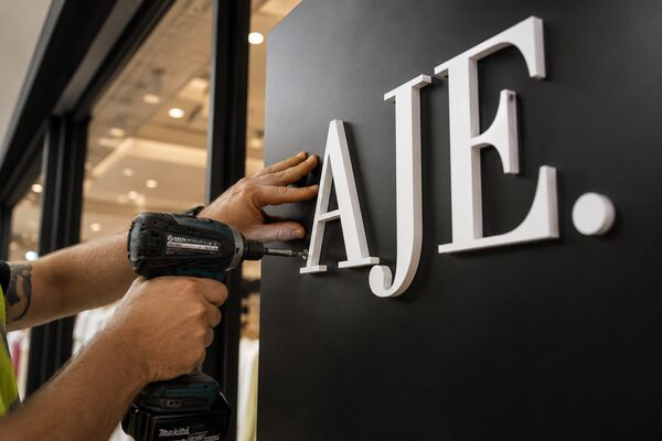 National retail signage rollout